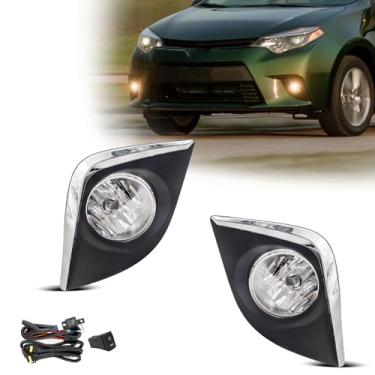 Imagem de SPIEGEER Conjunto de faróis de neblina compatível com Toyota Corolla/Altis L/LE/LE ECO 2014-2016