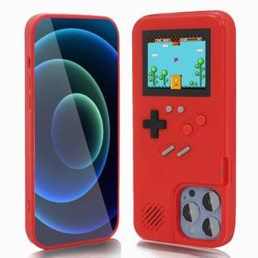 Imagem de Gameboy Case for iPhone 15 Pro,Handheld Retro 168 Classic Games,Color Video Display Game Case for iPhone,Anti-Scratch Shockproof Phone Cover for iPhone WeLohas