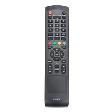 Imagem de RC7010Q Controle remoto de substituição aplicável para Quasar LED TV HDTV SQ5003 SQ3202 SQ5002