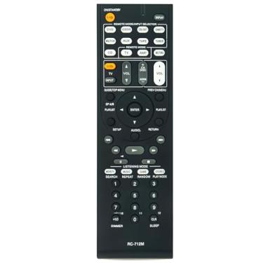 Imagem de Comandante de controle remoto de substituição RC-712M compatível com receptor Onkyo A/V TX-SA606X TXSA606X