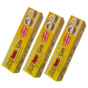 Imagem de Papel Antiaderente Dover Roll Assa + Leve 3m x 30cm Kit C/ 3