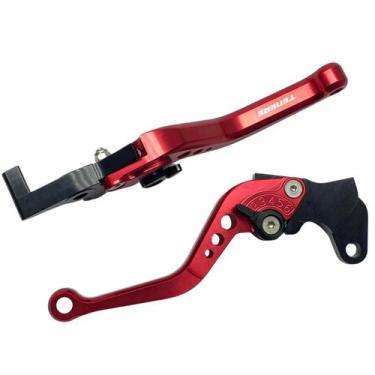 Imagem de Manete Esportivo Yamaha Tenere 250 Alumínio Disco Gravado - Special Le