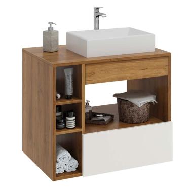 Imagem de Gabinete Armário de Banheiro Paris com Cuba