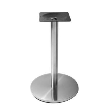 Imagem de Base De Mesa Beta Em Inox 72,50 Cm (Altura) Com Disco Redondo