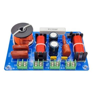 Imagem de Divisor De Frequência 3 Vias,De Crossover Eficiente - Divisor Multi-Vias Compacto De Alta Potência Para Reparo, Manutenção E Modificação De s De Com
