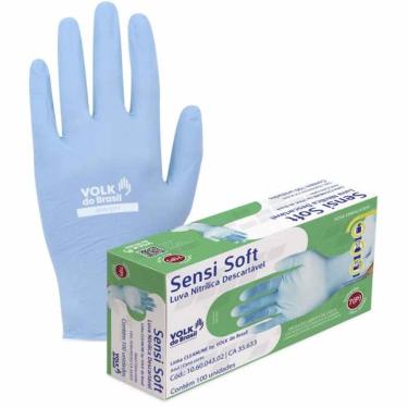 Imagem de Luva Sensi Soft Azul Volk G