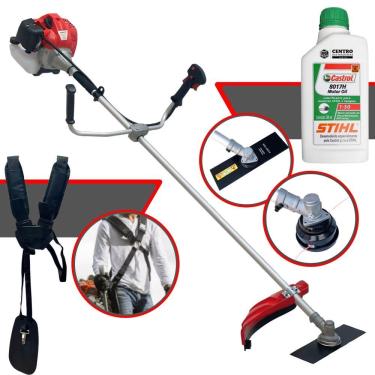 Imagem de Roçadeira Aparador De Grama CG430P TB Anmax 2HP + Óleo Stihl