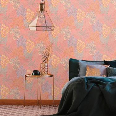 Imagem de Papel De Parede Metropolitan Stories 3 Floral Rosa 391284ms