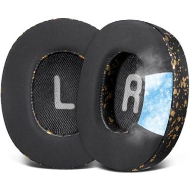 Imagem de SOULWIT Almofadas De Substituição Para Fones Ouvido Sem Fio Jbl Tune 700Bt, 710Bt, 720Bt, 750Btnc, 760Nc E 770Nc, Auriculares Com Espuma Alta Densidade - Tune700 Cg Preto Dourado