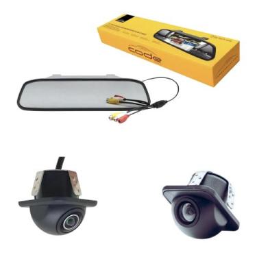 Imagem de Kit retrovisor com câmera tartaruga code