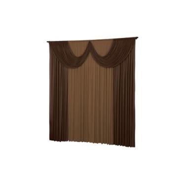 Imagem de Cortina Quarto E Sala Paris 3 Metros Malha Gel 3,00x2,80 - Dennis Conf