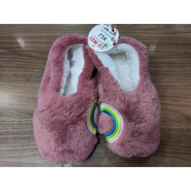Imagem de Pantufa Sapato Feminina Adulto Quentinha Confortável Premium - XCJ, 2,