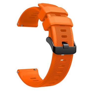 Imagem de Pulseiras de relógio Casio MDV106-1AV/MTP-VD01, pulseiras de substituição de silicone macio de 22 mm para Casio MDV-106 Series, Sem pedra preciosa