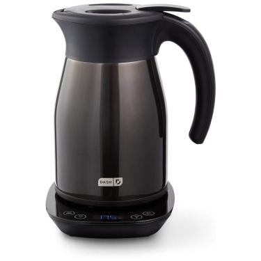 Imagem de Chaleira elétrica sem fio TRAÇO, preto, DASH DETK300GBBS04, Preto