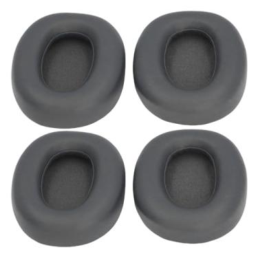 Imagem de Fockety Earpads de Substituição, 2 Pares de Ruído Cancelamento de Fones de Ouvido Pontos de Solf Flexíveis para As Orelhas Lisas Com Espuma de Memória, para Fone de Ouvido W800BT (GRAY)