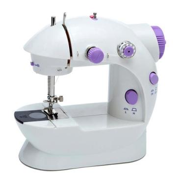 Imagem de Mini Máquina De Costura Elétrica Portátil Bivolt com Pedal - Relet, 11