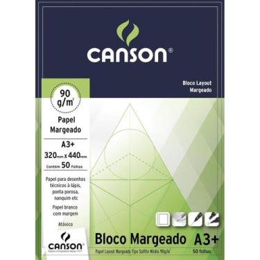 Imagem de Bloco Layout A3 Canson 90g Técnico 50 Folhas