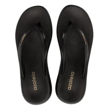 Imagem de Tamanco Plataforma Preta Lili Azaleia 19183, Preto, 37