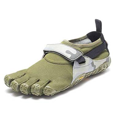 Imagem de Vibram FiveFingers Spyridon EVO Tênis masculino, Verde/camuflado, 11-11.5