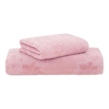Imagem de jogo toalhas banho buddemeyer 2p lollipop rosa 1303