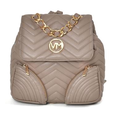 Imagem de Bolsa Mochila Bag Via Marte Alça de Mão Corrente Fixa Matelassê B2-603