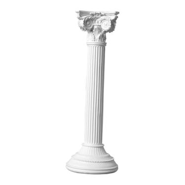 Imagem de FLCPJGV Estátua de Pilar Romano, Figura de Coluna Grega, Escultura de Coluna Romana para Decoração de Casa, Sala de Estar, Sala de Jantar E Mesa
