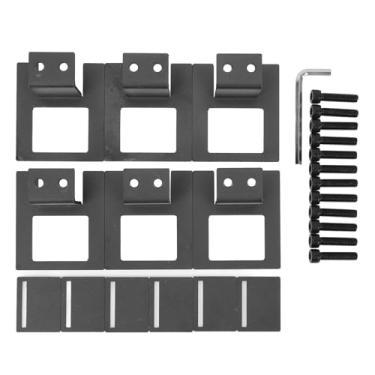 Imagem de 6pcs Anti Slip Mattress Junta Anti Scratch Ajusta espessada espessada Molho de colchão de aço para quadros de cama