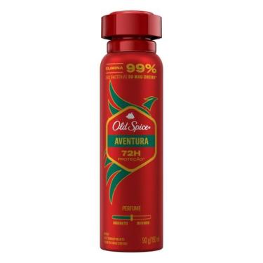 Imagem de Desodorante Antitranspirante Spray Old Spice Aventura Masculino 72h 15