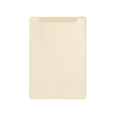 Imagem de Capa Case Para Tablet Ipad 11 Polegadas Universal Couro Ecologico Couse (Off-White)