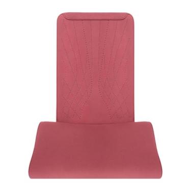 Imagem de QccHieUs Almofada de apoio para pernas de carro genérica, respirável, para direção, almofada de assento para trabalho, caminhões, cadeiras e ônibus, Vermelho