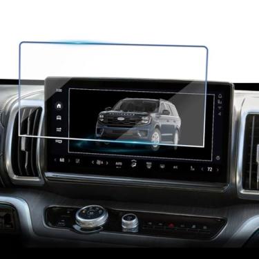 Imagem de VEIROOM Protetor de tela para Ford Expedtion 2025, película protetora de navegação GPS de vidro temperado para Expedition 2025 Active Platinum King Ranch acessórios - 33.5 cm
