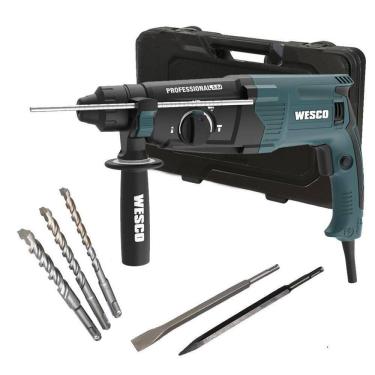 Imagem de Martelete Rompedor Perfurad Wesco 900W 3,2J Mod Ws3228K 110V