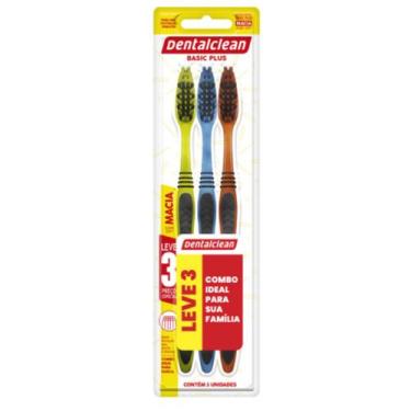 Imagem de Escova Dental Dentalclean Basic Plus Adulto Macia Família