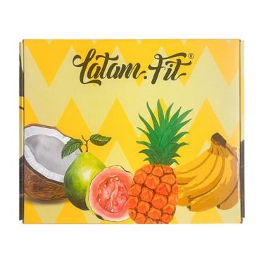 Imagem de Caixa Presente Latam Fit Latam Protein Zero Açúcar - Amarela-Unissex