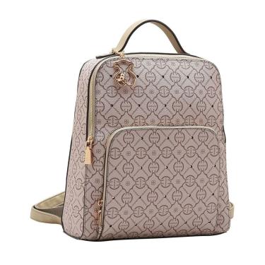 Imagem de Mochila Feminina Chenson Classic Cristal Luxo 8485353 Bege-Feminino