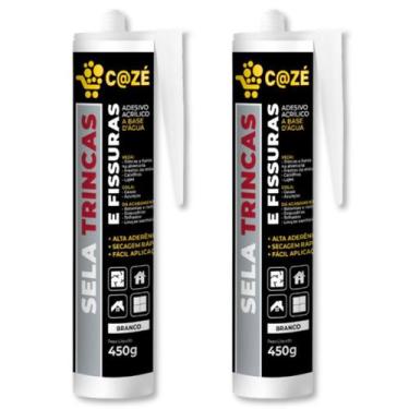 Imagem de Kit 02 Sela Trincas Fissuras Rachaduras Laje Telhas Parede - CAZE