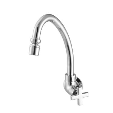 Imagem de Torneira para Cozinha de Parede Bica Móvel 1187 Linha Nya Cromado Meber