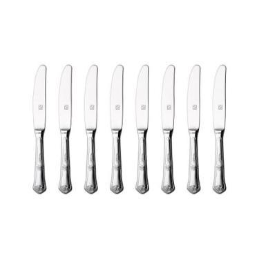 Imagem de Kit 8 Facas de Mesa Hercules Classique Aço Inox 493-003P