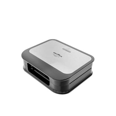 Imagem de Sanduicheira e Grill Britânia BGR25B com Revestimento antiaderente, Trava de Fechamento e Base Antiderrapante – Preto/Inox