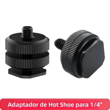 Imagem de Adaptador De Suporte Duplo Para Sapata Fria Para Montagem De Câmera De