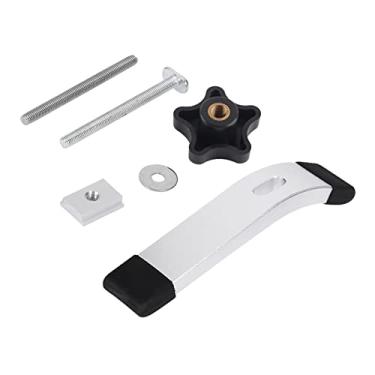 Imagem de Ymiko T Atingem Grampos, Segure o Grampo M8 Ferramenta de Madeira para Trabalhos Pesados ​​Anodizados de Madeira de para TRUST TRAFERTA TRUSTO T TRUSTA (Um conjunto de placas prementes)