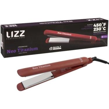 Imagem de Lizz Prancha Neo Titanium Vermelha Bivolt