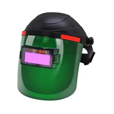 Imagem de Milageto Máscara de soldagem com lentes, capacete de soldagem com escurecimento automático movido a energia solar, Clássico