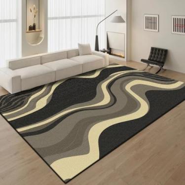 Imagem de Tapete azul grande para sala de estar, quarto, cabeceira, decoração de casa (160 x 200 cm (62 x 78 pol.) / hxx-280806001308)