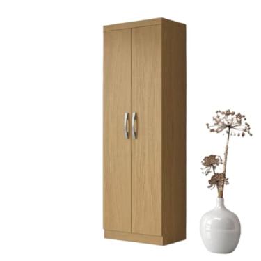 Imagem de Armário com Pé e Prateleiras | 1 Porta e 3 Prateleiras Internas para Organizar Quarto e Cozinha (Atacama)