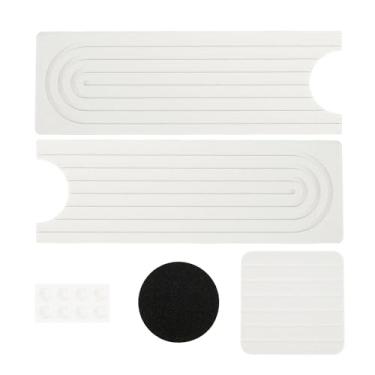 Imagem de Tapete de torneira de pia de cozinha, torneira de pia protetor de respingos, tapete de torneira de pia de cozinha de diatomita, esponja de sabão de secagem rápida, almofada de pia torneira de pedra