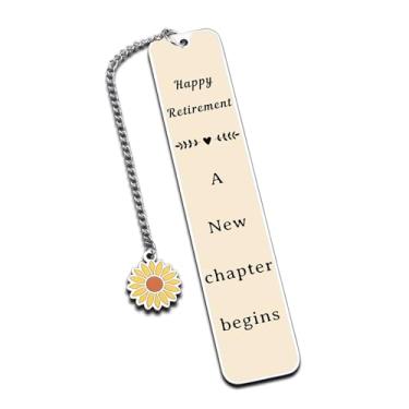 Imagem de Marcador de livro de aposentadoria 2025 para mulheres, presentes de aposentadoria para mulheres, mãe, avó, presentes de despedida para colegas de trabalho, chefe e empregada, presente de despedida