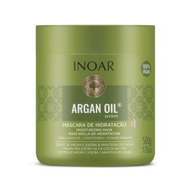 Imagem de Máscara de Hidratação Inoar Argan Oil System 500g