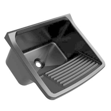 Imagem de Tanque Plástico 40 Litros Preto - Resistente Químicos - Anti Uv - Válvula 1 1-4 - Astra