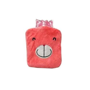 Imagem de Mini bolsa de lã para água quente com forro de desenhos coloridos - Li